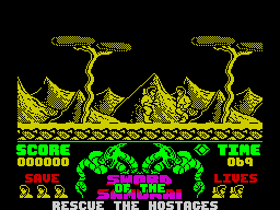 Sword of the Samurai screenshot 3 for ZX Spectrum